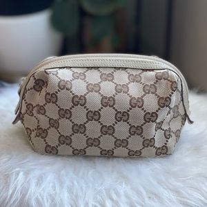 Gucci makeup pouch